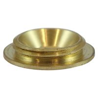 Timco Brass Threaded Screw Cup TIMpac 4 Pack