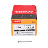 Solo Chipboard Screw Pozi CSK Head Box of 200