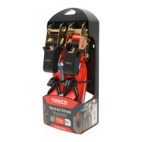 Ratchet Straps J Hook Standard Duty 5mtr x 25mm