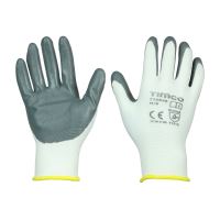 Timco Secure Grip Gloves Smooth Nitrile Foam Coated Polyester