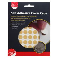 Self-Adhesive Cover Caps 13mm 112 Pieces