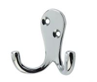 Double Robe Hook | 53MM Polished Chrome