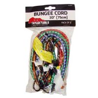 Tayler Tools Bungee Cord Pack Of 5