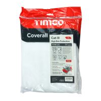Timco | Cat III Type 5/6 Coverall - High Risk Protection - White