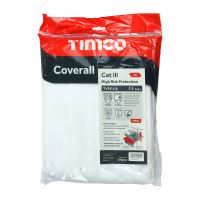 Timco Cat III Type 5/6 Coverall High Risk Protection White