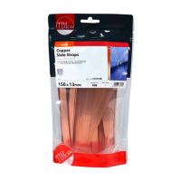 Copper Slate Strap 150 x 13mm TIMbag 100 Piece