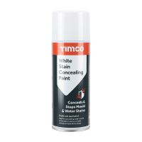 TIMCO Stain Concealing Paint  Matt White 400ml