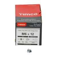 Cable Tray Bolts & Hex Flange Nut Zinc Plated