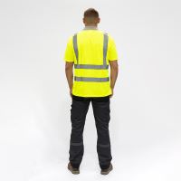 Timco Hi-Visibility Polo Shirt Short Sleeve Yellow