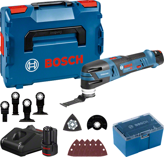 Bosch GOP 12V28 Cordless MultiCutter 2 x 3Ah LBOXX Brand Code